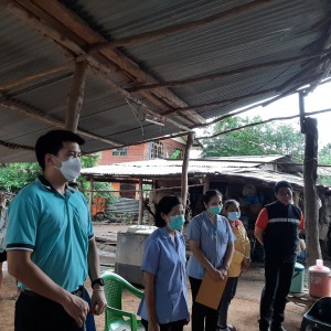 ทีโอเอมอบเงินบริจาคผู้ป่วยยากจนในชุมชน ผู้ป่วยระยะสุดท้ายชุมชน